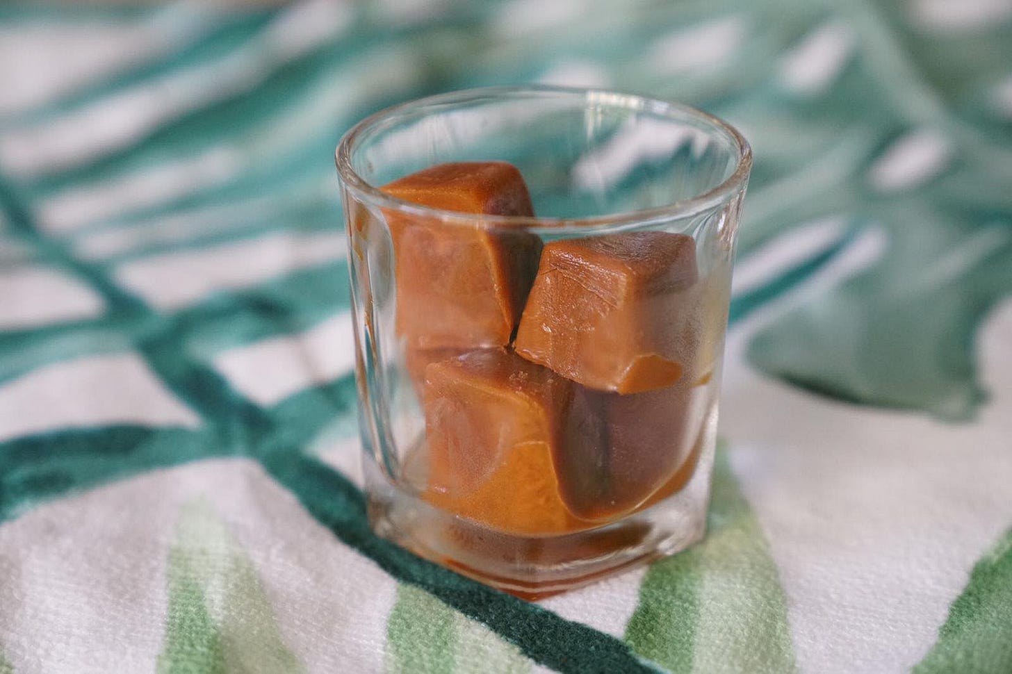 chai latte ice cubes