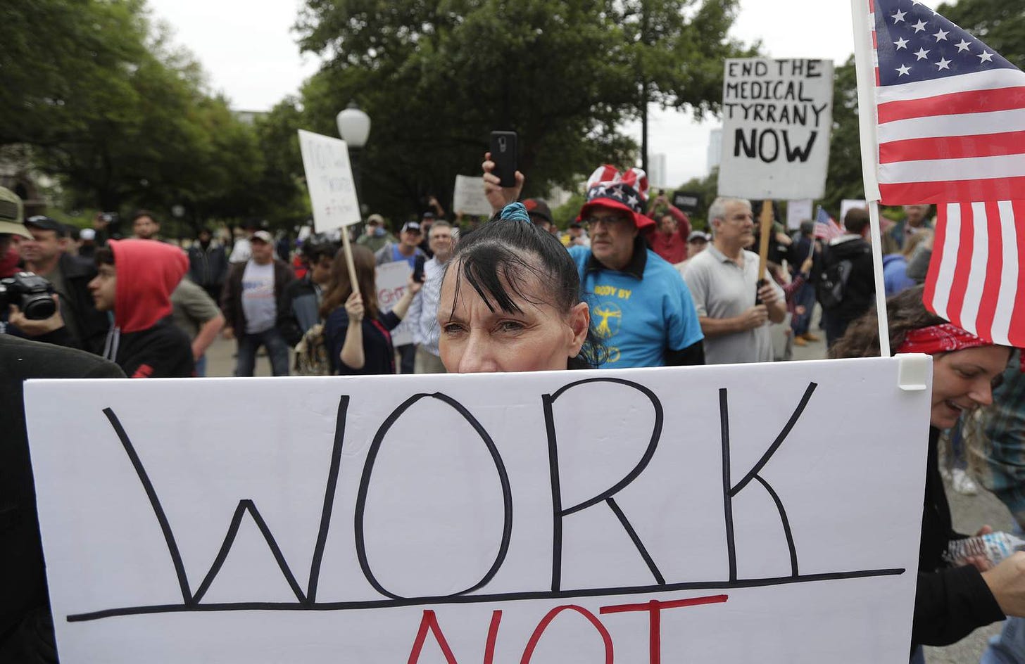 PHOTOS: See images of hundreds protesting COVID-19 orders at Texas ...
