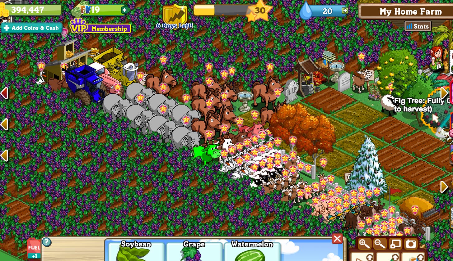 I Went Back to My Farmville Ranch and It Was Exactly the Damn Same