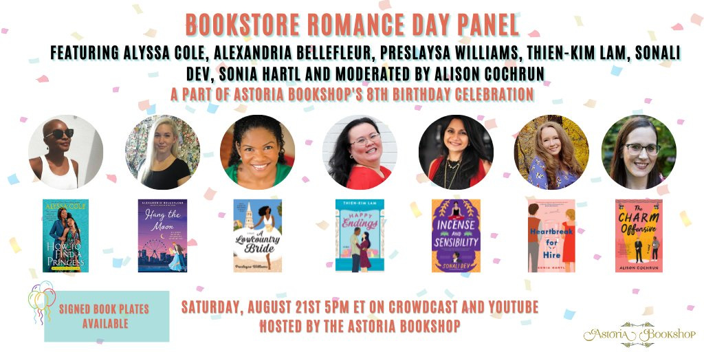 Bookstore Romance Day Panel