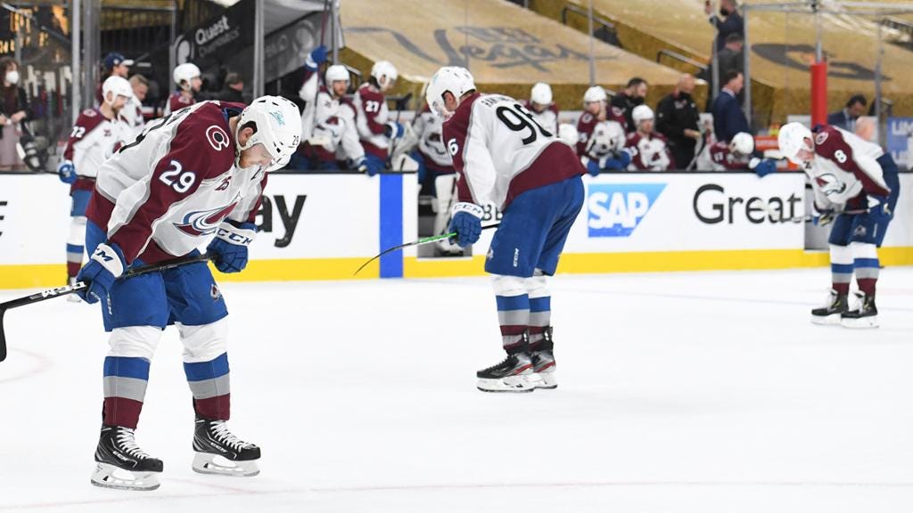 Avalanche lament playoff elimination in Game 6 after top regular season