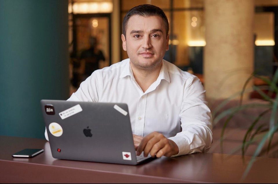 Alex Bornyakov is helping lead the IT Army and information warfare teams in Ukraine. 