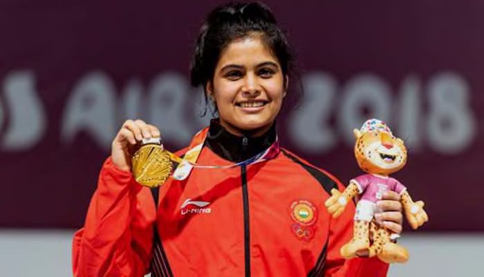 ISSF World Cup 2019: Saurabh Chaudhary, Manu Bhaker clinch Gold in 10m Air  pistol mixed team event | Other Sports News | Zee News