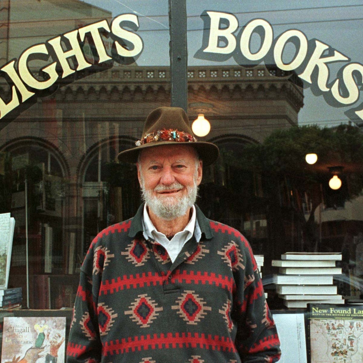 Lawrence Ferlinghetti, poet and founder of City Lights bookshop, dies aged  101 | Books | The Guardian