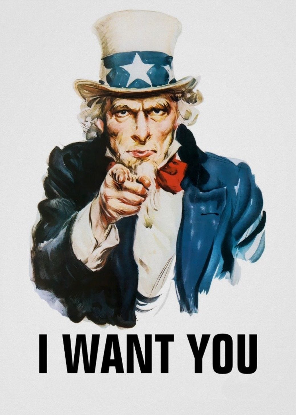 Uncle Sam I want you Art 32x24 Poster Decor - Posters
