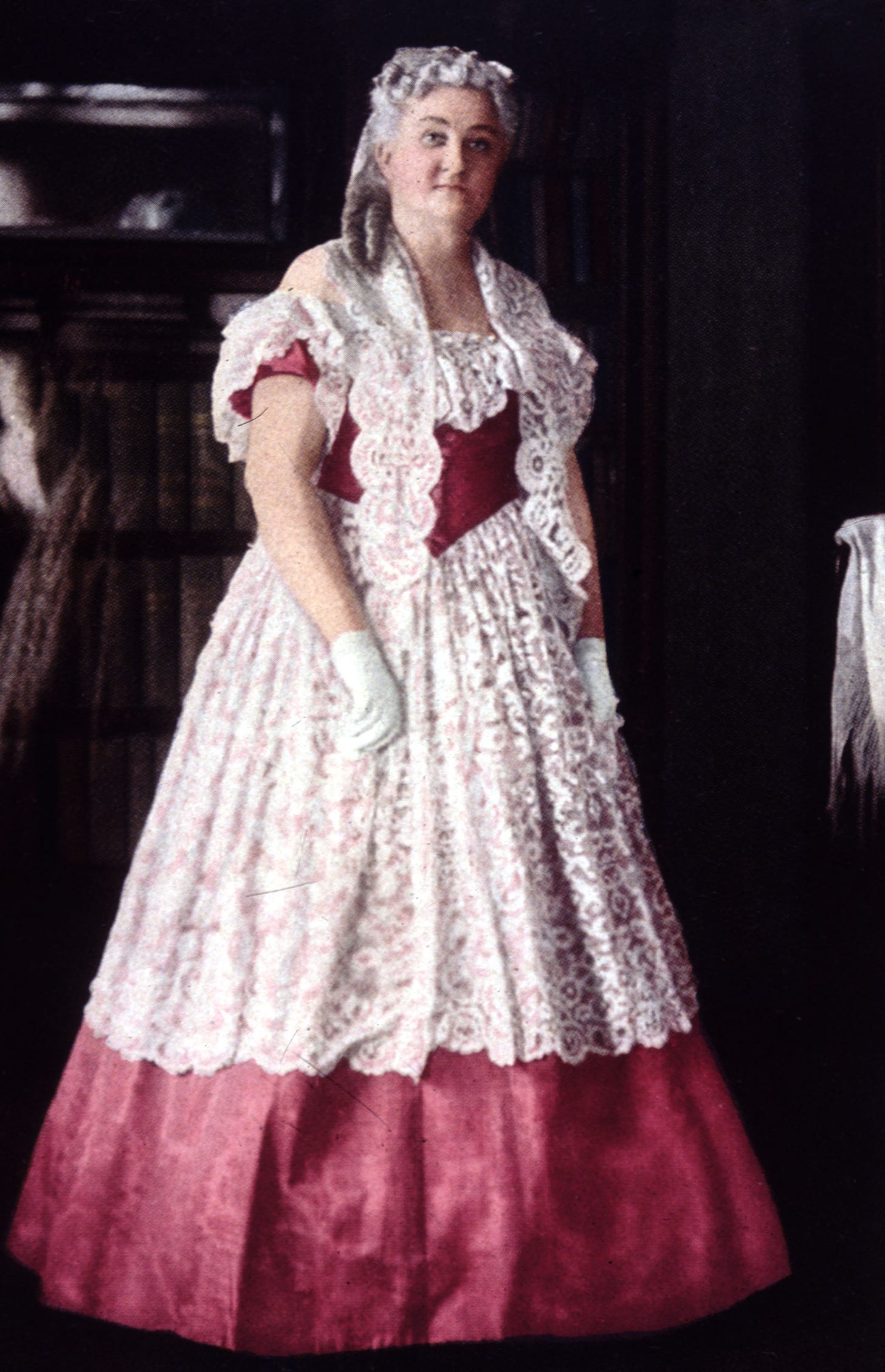 Mildred Rutherford in costume