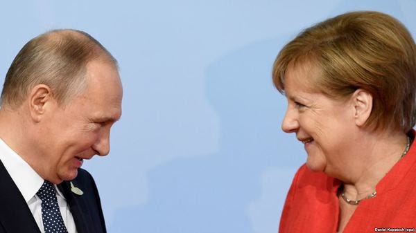 Путін-Меркель: про результати переговорів не повідомляється
