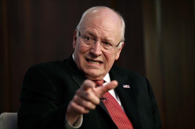 Former U.S. Vice President Dick Cheney in Washington