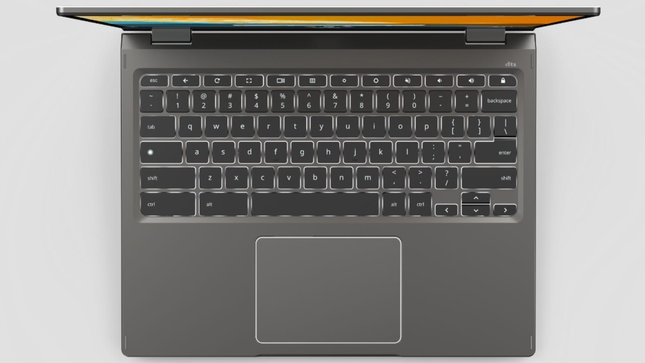 Acer Chromebook Spin 513 keyboard