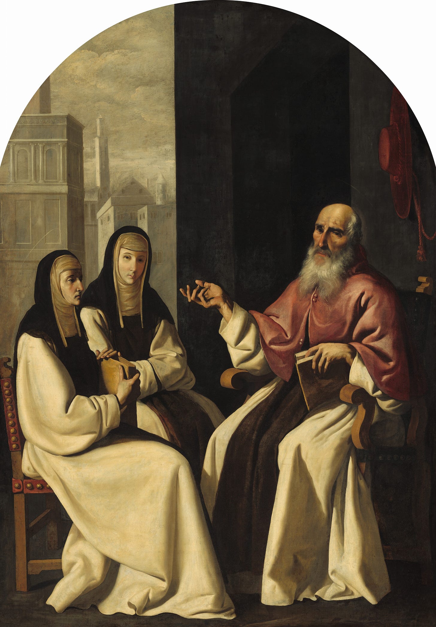 Saint Jerome with Saint Paula and Saint Eustochium, c. 1640/1650 by Francisco de Zurbarán and Workshop