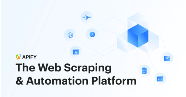 Web Scraping, Data Extraction and Automation · Apify