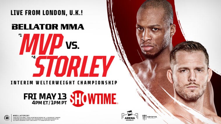 Opening Odds For Bellator 281: MVP vs. Storley - MMAOddsBreaker