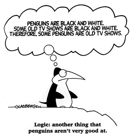 Logic: Another thing Penguins are not good at. : funny