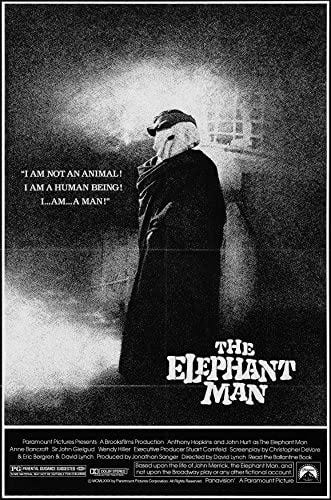 Amazon.com: El hombre elefante (1980) Póster de la película 24 x 36 inches  fino borde : Hogar y Cocina