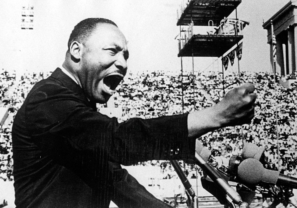 Photograph of Martin Luther King. Jr. Photograph of Martin Luther King. Jr.