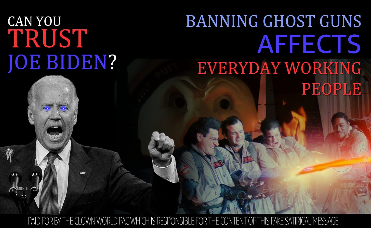 Banning Ghost Guns Affects Everyday Hard Working People