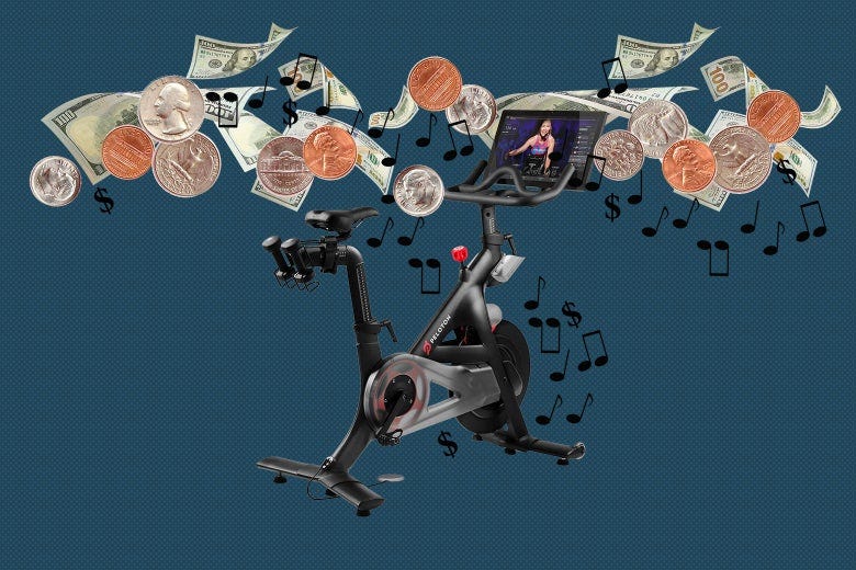Why Peloton pays artists more per play than Spotify and Apple Music.