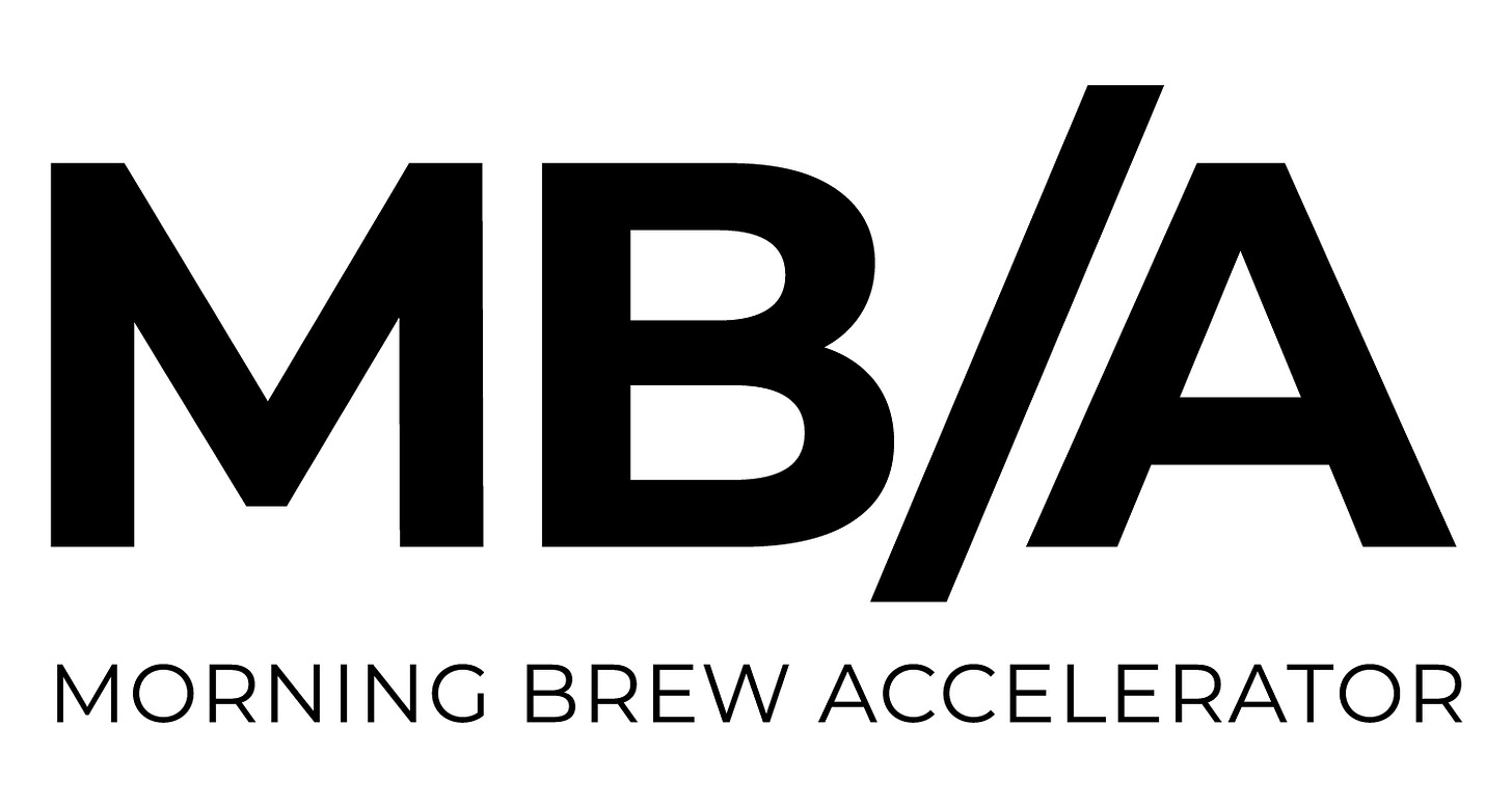 Apply — Morning Brew Accelerator