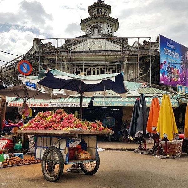 Hoa Binh Market, Ho Chi Minh City.
