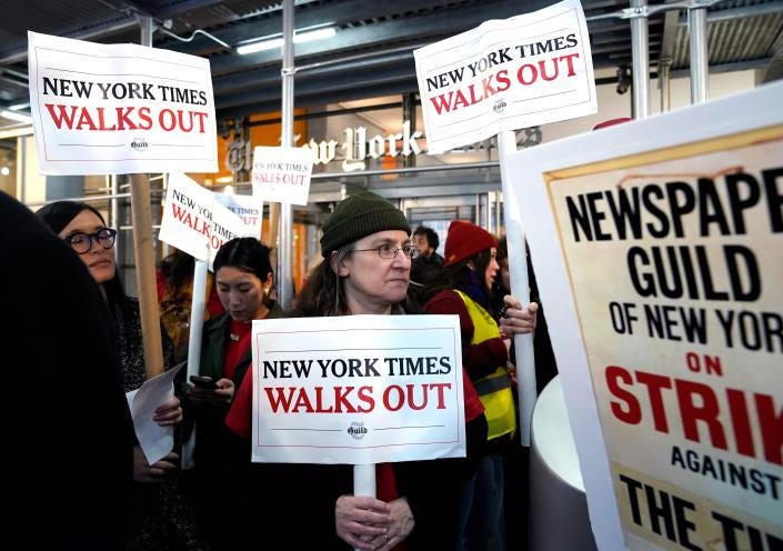 The median salary of a New York Times employee is 120,000.