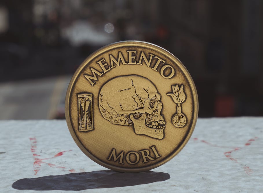 Daily Stoic | The Memento Mori medallion – Daily Stoic Store