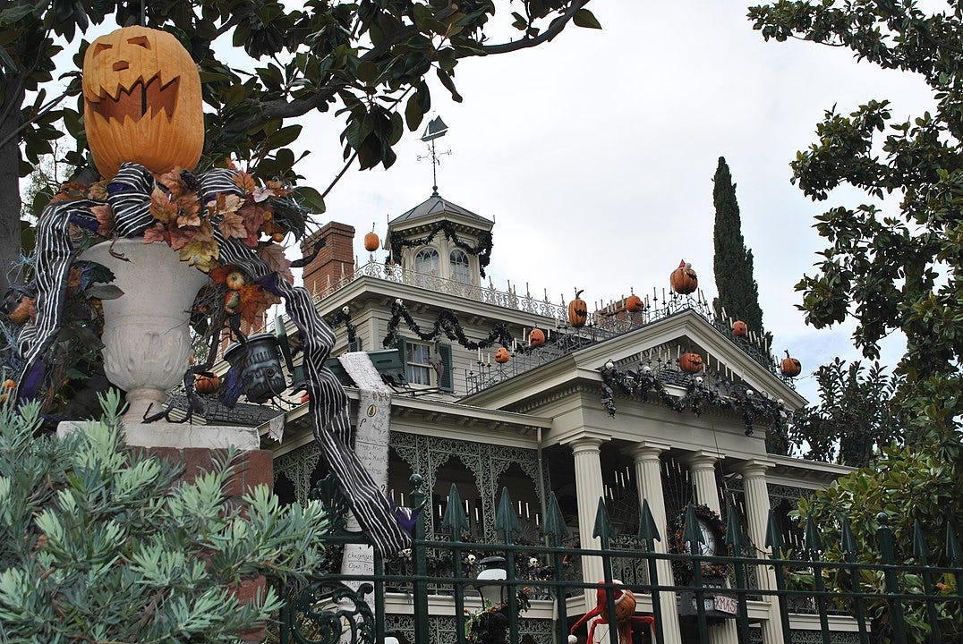 Haunted Mansion with a Halloween theme.