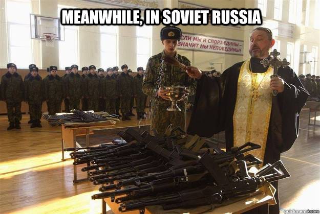 Meanwhile, in soviet russia - Misc - quickmeme