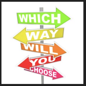 Which way will you choose...