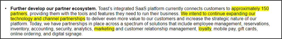 Cardlytics, CDLX, Toast, TOST, Bridg, API Integration, Partners, Swany407, Austin SwansonCardlytics ($CDLX): The Power of Bridg (and Why CDLX is Undervalued), Gross Profit, Ad Spend, SMB, POS Systems, $PAR, $NCR, $TOST, $SQ, Growth, Swany407, Austin Swanson, Product-Level Offers, SKU Data, Toast S-1