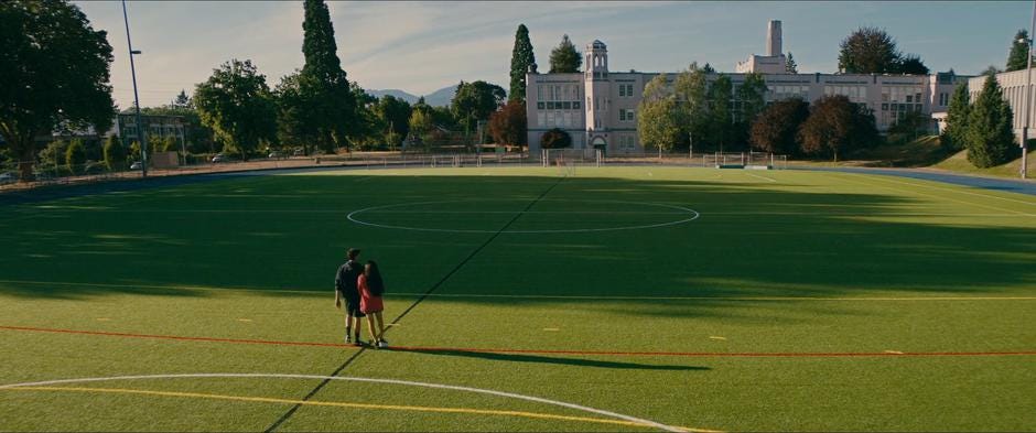Photo of Point Grey Secondary as Adler High School in To All the Boys I've Loved  Before — MovieMaps