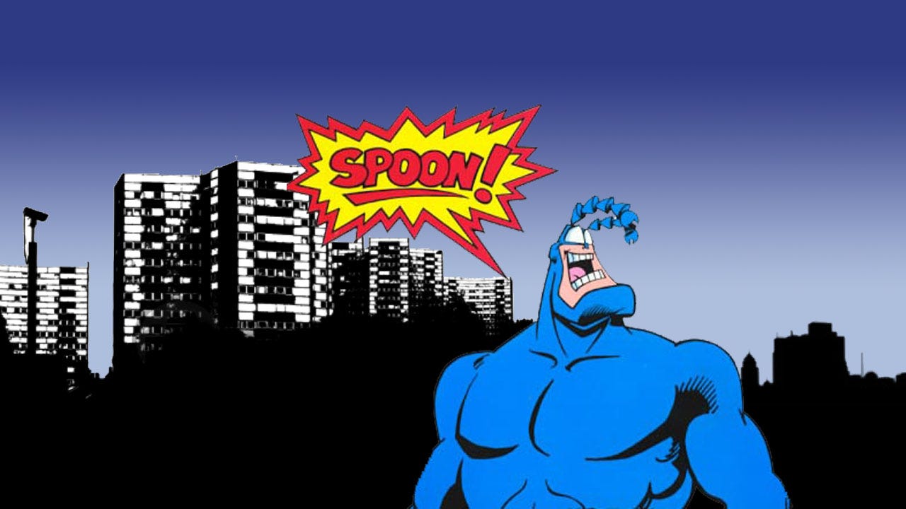 SPOON! Peter Serafinowicz Will Play The Tick on New Amazon Series! |