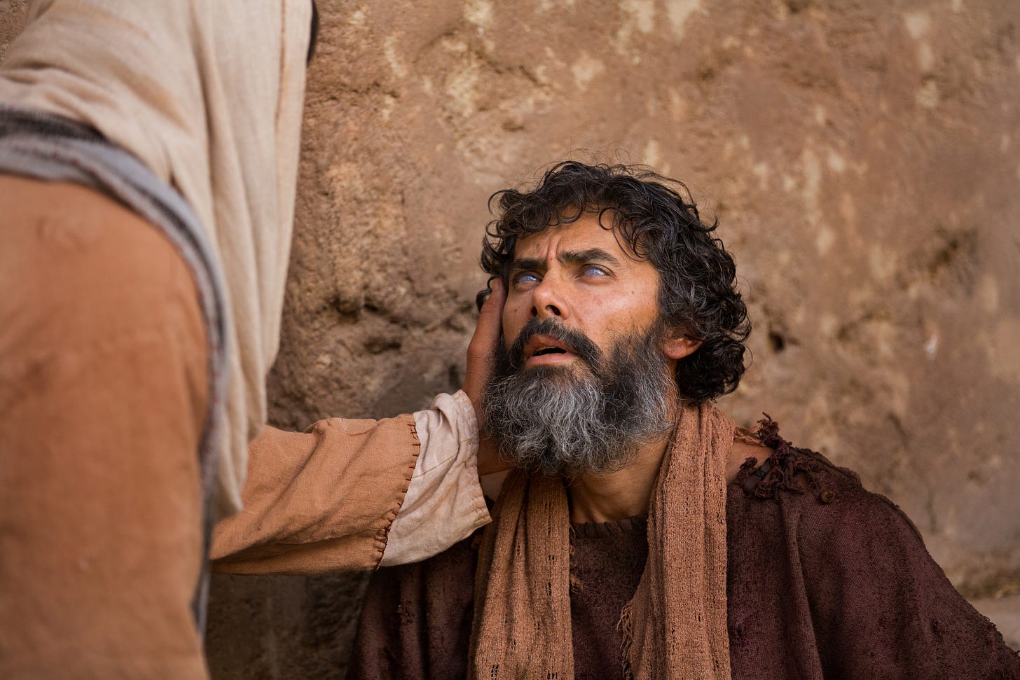 Image result for blind man at bethsaida Image result for blind man at bethsaida