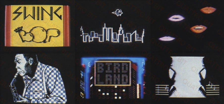 Alcuni fermo immagine del video di Bird, tra cui l'uccellino che vola su Manhattan descritto nell'intervista