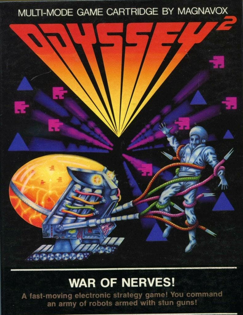 Video game:Magnavox Odyssey 2 War of Nerves! - Magnavox Company — Google  Arts & Culture