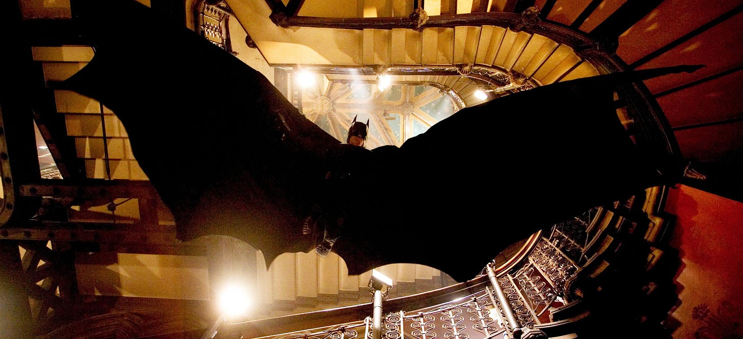 Batman Begins: The Bat Takes Wing - The American Society of Cinematographers