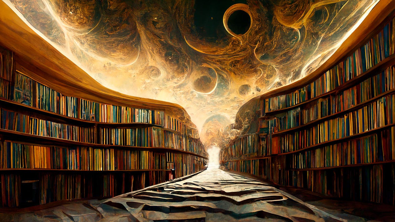 The infinite library by Designermadsen on DeviantArt