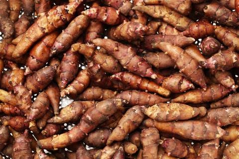 Jerusalem artichokes and mushrooms | From the Grapevine