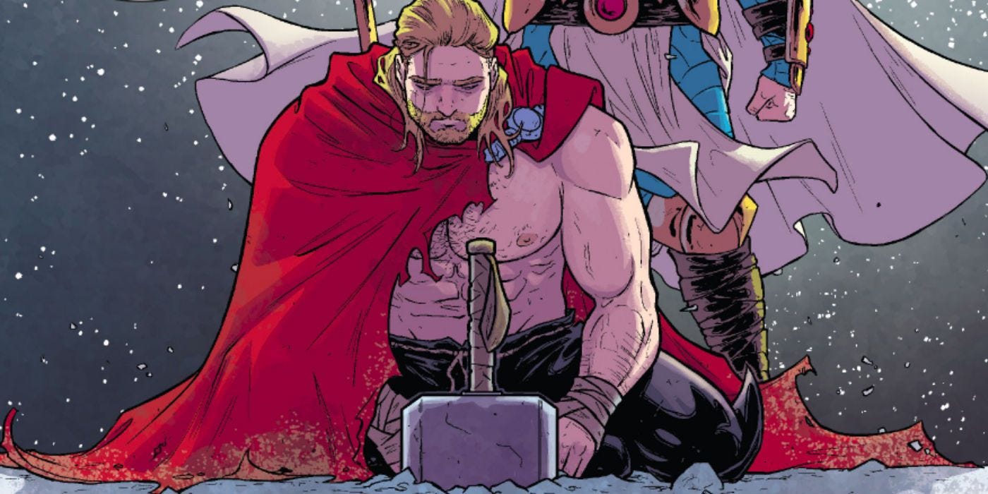 How Thor Became Unworthy In Marvel Comics | Screen Rant