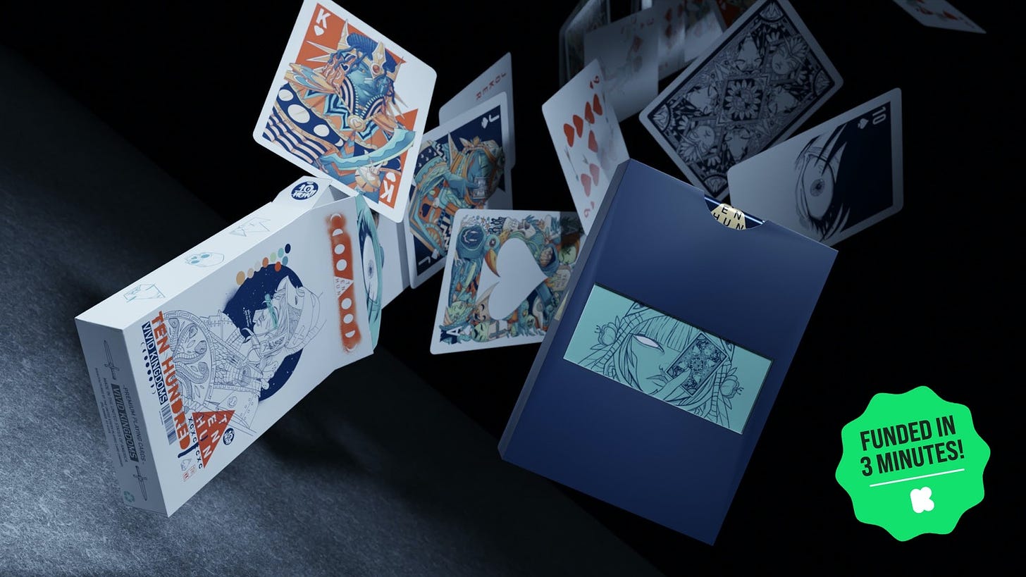 Vivid Kingdoms - Playing Cards by Ten Hundred — Kickstarter