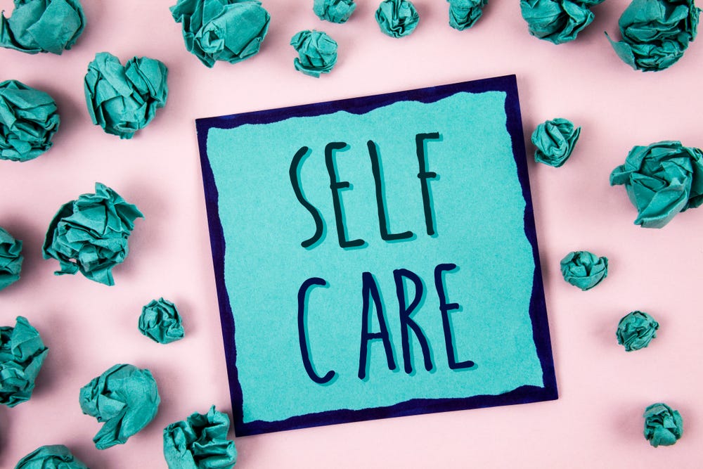 Text sign showing Self Care. Conceptual photo