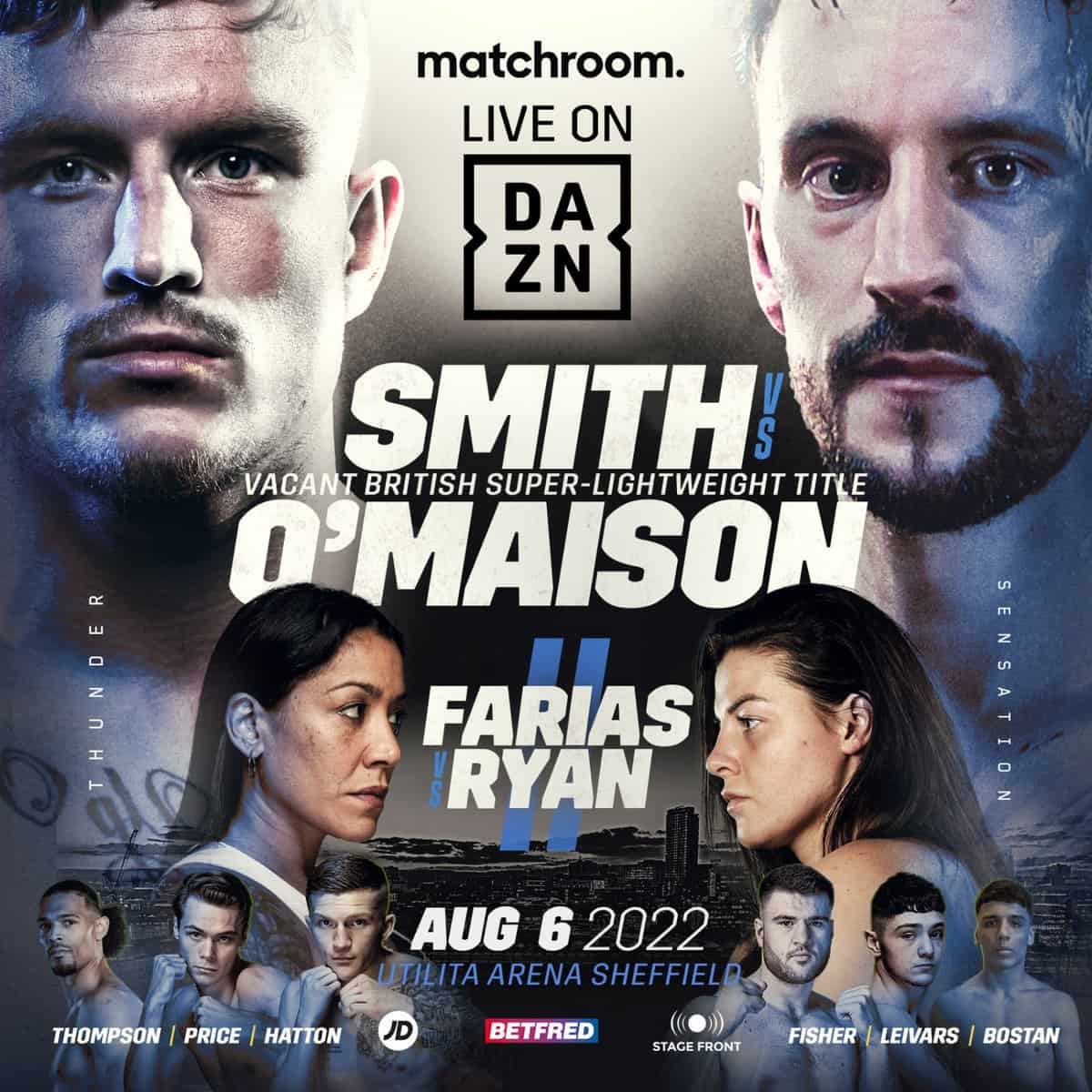 Dalton Smith vs Sam O'maison | Boxing Event | FIGHTMAG