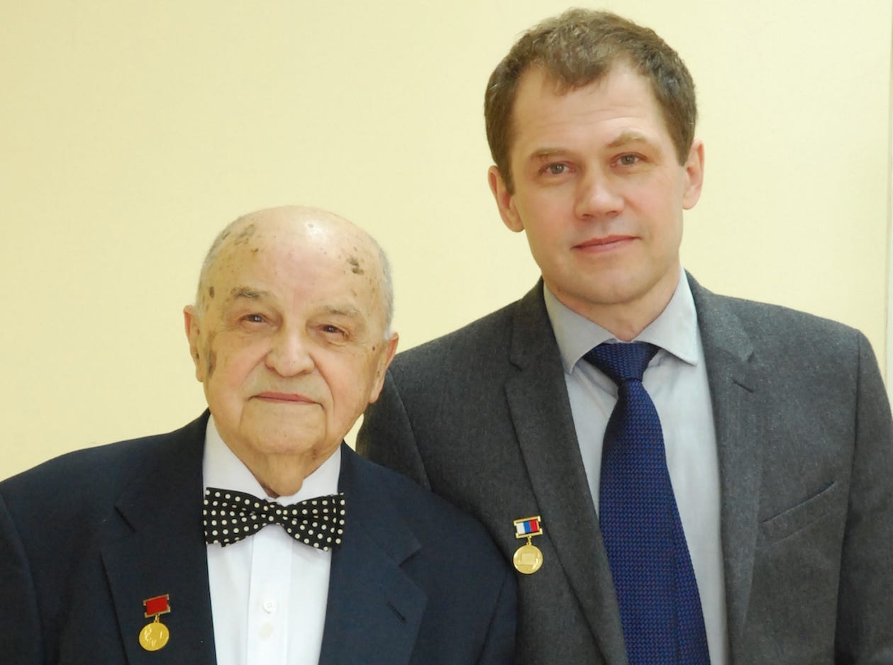 Yuri Grigoriev and Oleg Grigoriev in 2015