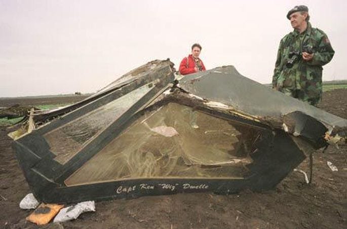 Vega 31&amp;quot;: the first and only F-117 Stealth Fighter Jet shot down in combat  - The Aviationist