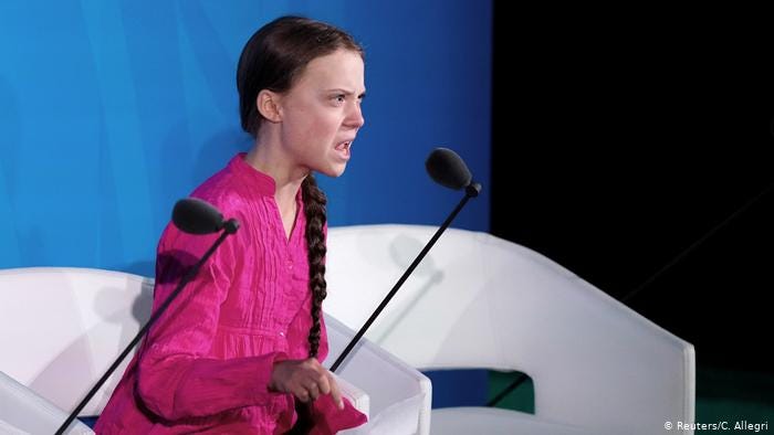 New York United Nations Climate Action Summit Greta Thunberg