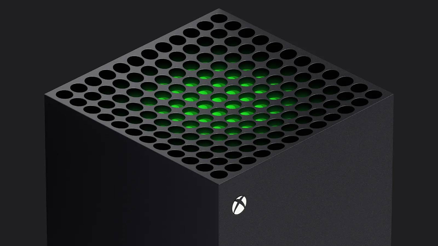 Top vent of the Xbox Series X