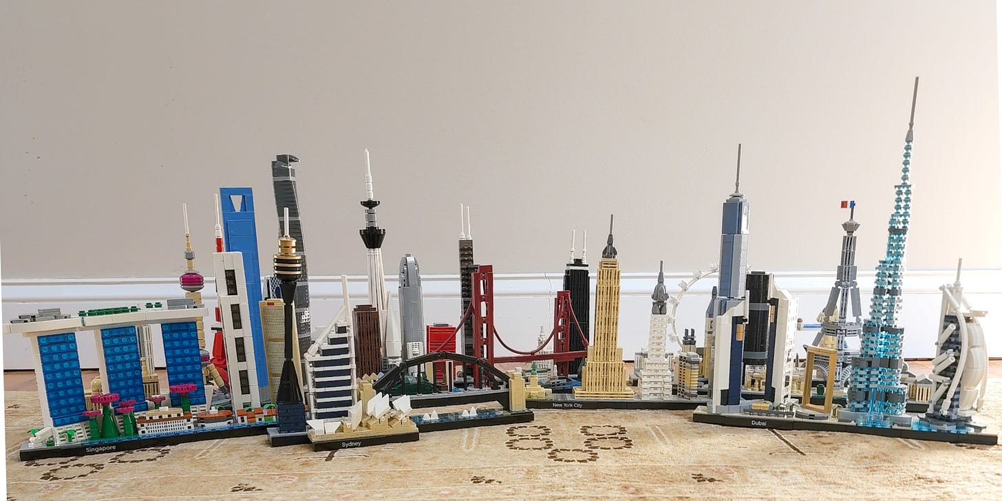 My Lego City Architecture sets