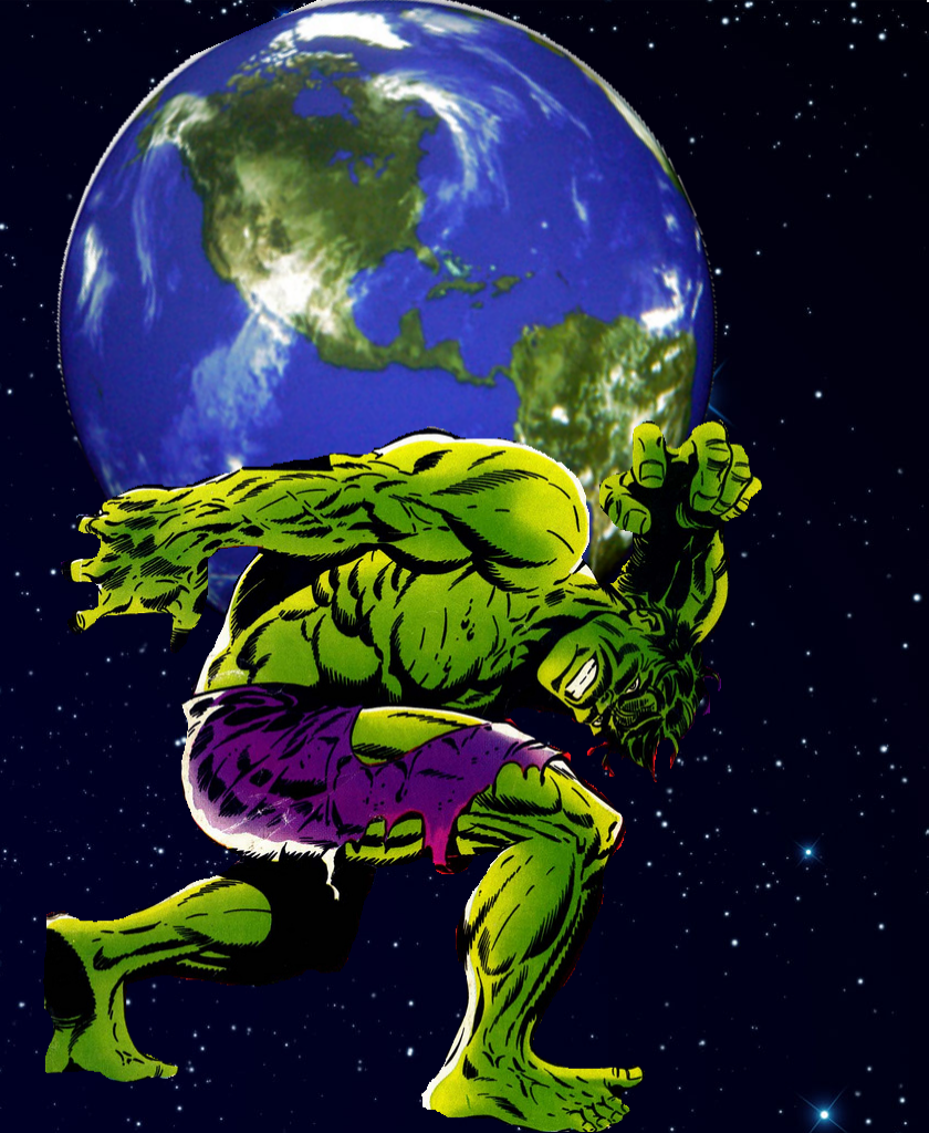 Hulk as Atlas by Drewbobsanders on DeviantArt
