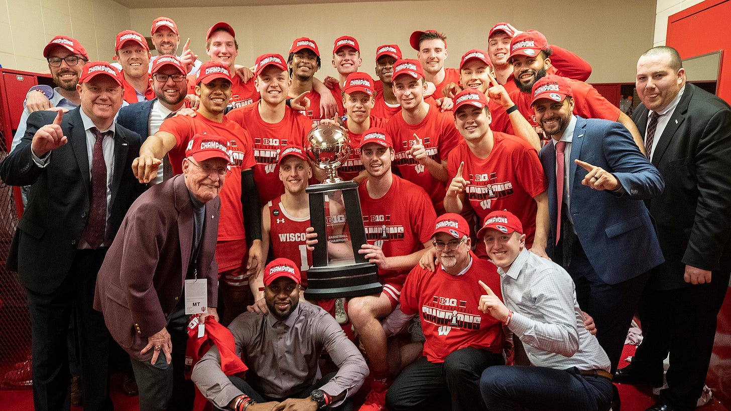 B1G CHAMPS: Badgers secure Big Ten title at Indiana | Wisconsin Badgers