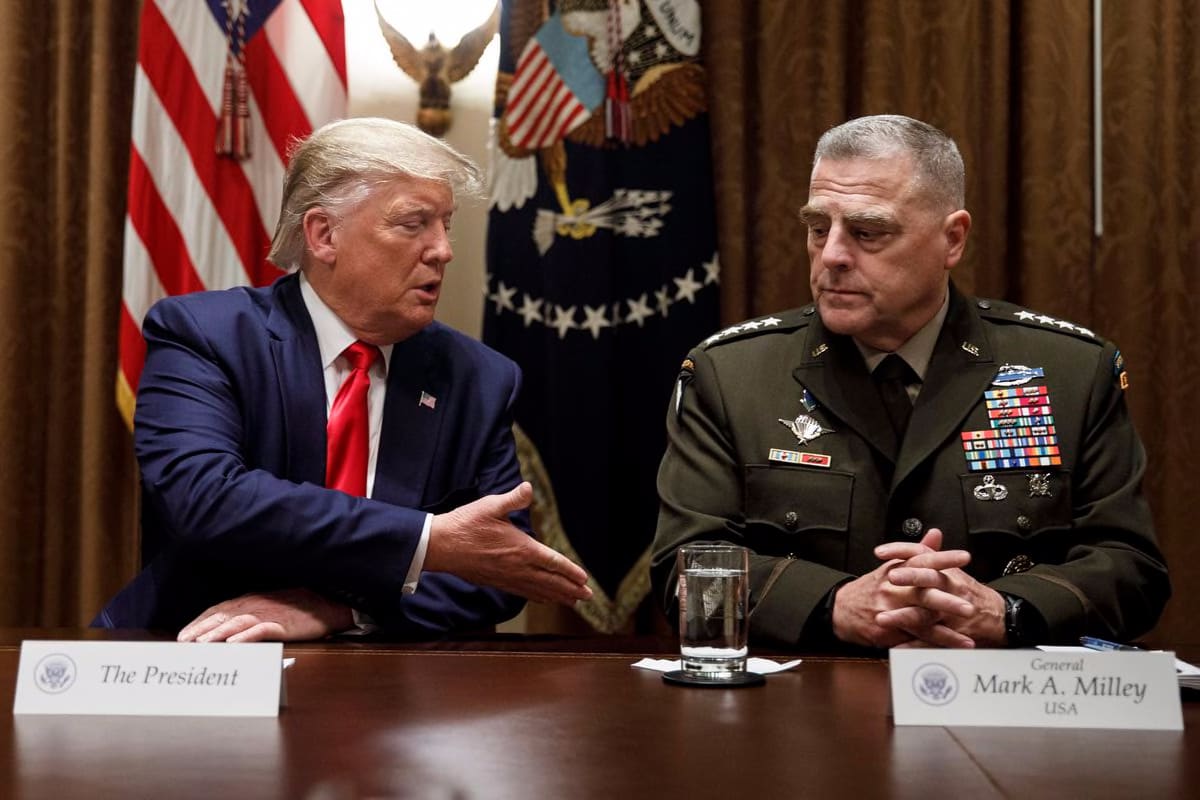 Gen. Milley feared Trump would launch military strike against China in  final days of presidency: Woodward book - New York Daily News