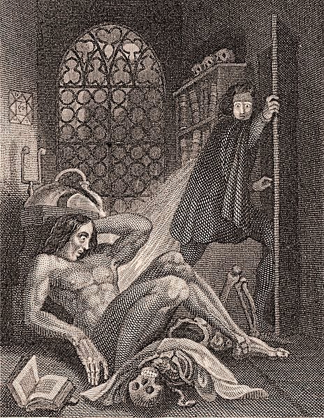 File:Frontispiece to Frankenstein 1831.jpg